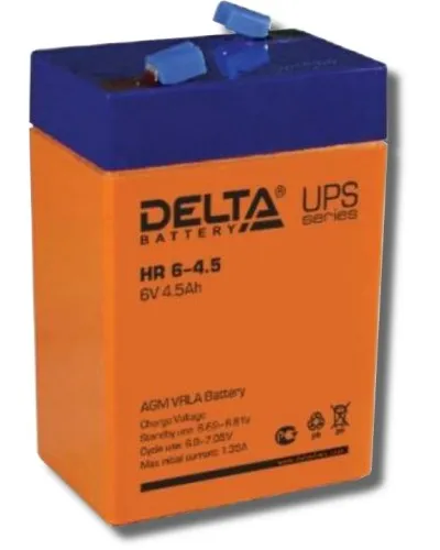 Delta HR 6-4.5. Аккумулятор герметичный свинцово-кислотный. Delta в Ульяновске