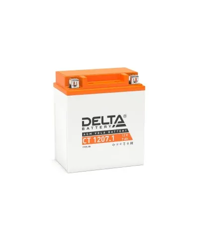 Delta CT 1207.1. Аккумулятор герметичный свинцово-кислотный стартерный. Delta в Ульяновске