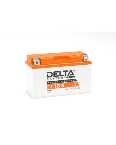 Delta CT 1208. Аккумулятор герметичный свинцово-кислотный стартерный. Delta в Ульяновске