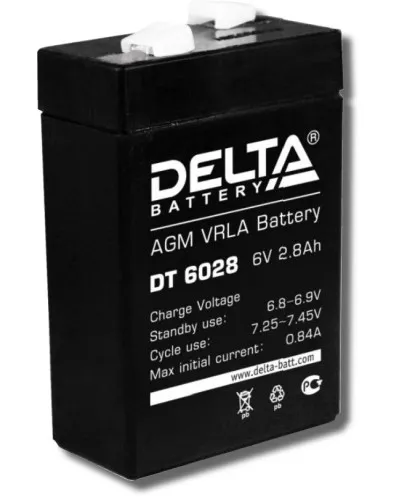 Delta DT 6028. Аккумулятор герметичный свинцово-кислотный. Delta в Ульяновске