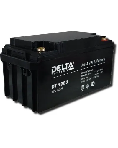 Delta DT 1265. Аккумулятор герметичный свинцово-кислотный. Delta в Ульяновске