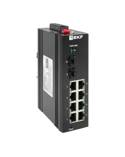 TSX-ML2-2GX/SFP-8GT. Промышленный управляемый коммутатор. EKF в Ульяновске