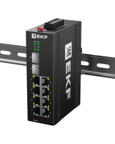 TSX-ML2-2GH/SFP-8GT. Промышленный управляемый коммутатор. EKF в Ульяновске