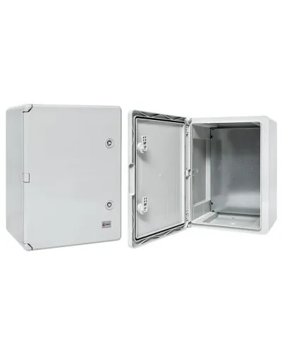 Бокс пластиковый с монтажной платой 500х400х180 IP65 PROxima (PB65MP006). Бокс пластиковый антивандальный. EKF в Ульяновске