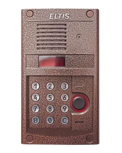 DP300-RDC24 (медь). Блок вызова домофона. ELTIS в Ульяновске