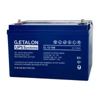G.ETALON GL 12-100. Аккумулятор герметичный свинцово-кислотный. ETALON
