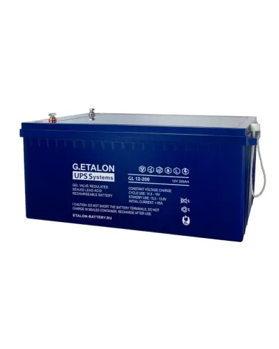 G.ETALON GL 12-200. Аккумулятор герметичный свинцово-кислотный. ETALON в Ульяновске