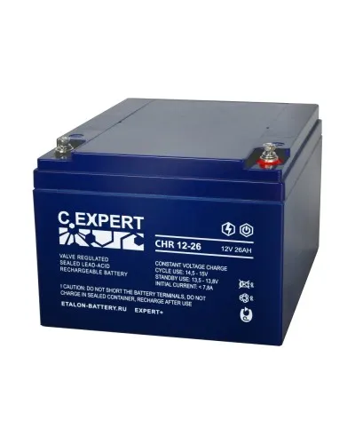 C.EXPERT CHR 12-26. Аккумулятор герметичный свинцово-кислотный. EXPERT в Ульяновске