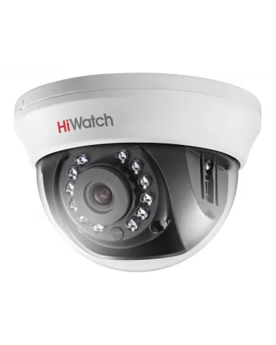 DS-T591(C) (3.6 mm). Бюджетная видеокамера мультиформатная купольная. HiWatch в Ульяновске