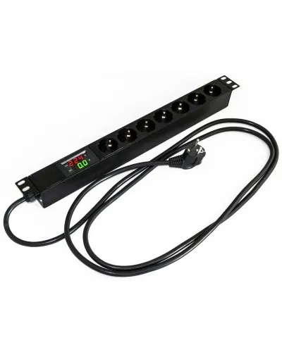 SHE19-7SH-AV-2.5EU. Блок розеток 19. Hyperline в Ульяновске