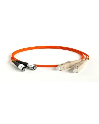 FC-D2-50-FC/PR-SC/PR-H-1M-LSZH-OR. Патч-корд волоконно-оптический SC-FC. Hyperline в Ульяновске