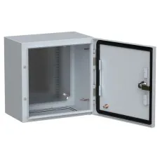 ЩМП-30.30.20 TITAN 5 УХЛ1 IP66 300x300x200 (TI5-10-N-030-030-020-66). Шкаф металлический с монтажной платой. IEK