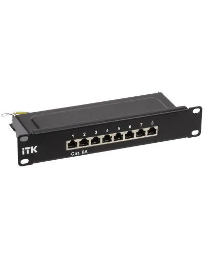 PP08-1UC6AS-D05-10. Патч-панель 10. ITK в Ульяновске