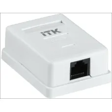 CS2-1C06F-12. Настенная розетка RJ45. ITK