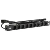 PH22-9D2-P. Блок розеток 19”. ITK