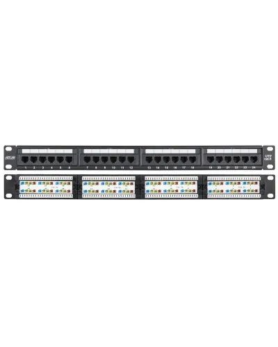 EC-URP-24-UE2. Патч-панель 19. NETLAN в Ульяновске