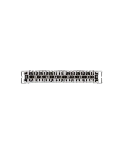 NMC-PL10-CC-10 (10 шт). Плинт неразмыкаемый, (0...9), крепление под кронштейн. NIKOMAX в Ульяновске