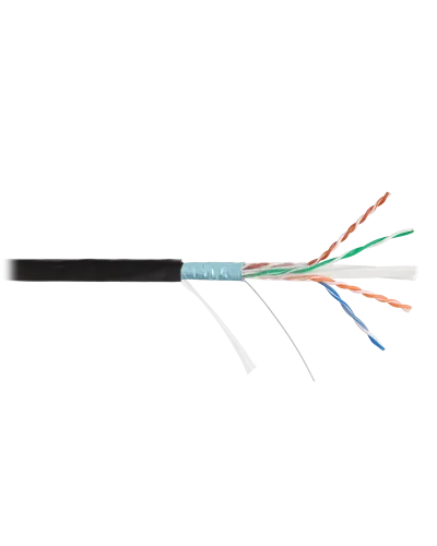 F/UTP 4pair, Cat6a, Solid, In/Out, нг(А)-HF (NMC 4255C-BK). Кабель «витая пара» (LAN) для структурированных систем связи. NIKOMAX в Ульяновске