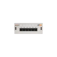 NMC-WP06UD2-GY. Патч-панель настенная 6 портов, Кат.5е. NIKOMAX