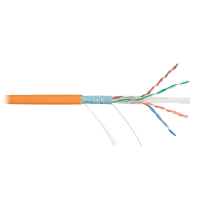 F/UTP 4pair, Cat6a, Solid, In, нг(А)-HF (NMC 4255C-OR). Кабель «витая пара» (LAN) для структурированных систем связи. NIKOMAX