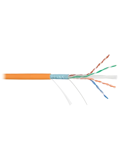 F/UTP 4pair, Cat6a, Solid, In, нг(А)-HF (NMC 4255C-OR). Кабель «витая пара» (LAN) для структурированных систем связи. NIKOMAX в Ульяновске
