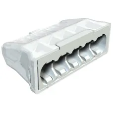 61 525 LGR (100шт), (2054507). Клемма 5-проводная. OBO Bettermann