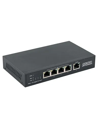 SW-8050/D. Коммутатор 5-портовый  Gigabit Ethernet с PoE. OSNOVO в Ульяновске