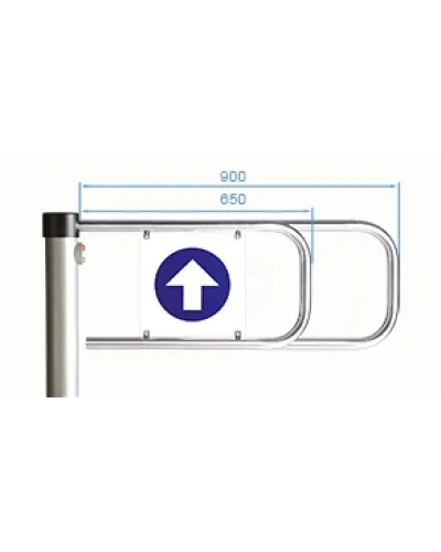 PERCo-ASG-650. Створка для калитки. PERCo в Ульяновске