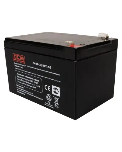 PM-12-12. Аккумулятор герметичный свинцово-кислотный. POWERCOM в Ульяновске