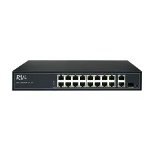 RVi-1NS16F-1T-1C. Коммутатор с питанием по PoE. RVi