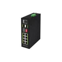 RVi-1NSIM8GP-2S. Коммутатор с питанием по PoE. RVi