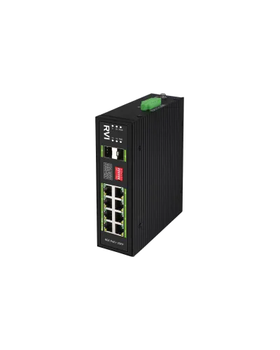 RVi-1NSIM8GP-2S. Коммутатор с питанием по PoE. RVi в Ульяновске