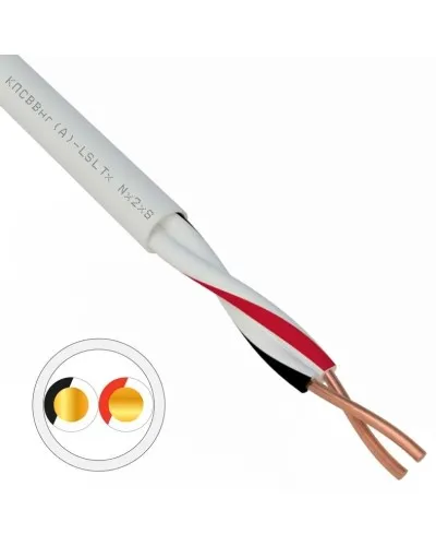 КПСВВнг(А)-LSLTx 1х2х1,5 REXANT (01-4873). Кабель для систем передачи данных пониженной пожароопасности c низким дымо- и газовыделением, с низкой токсичностью продуктов горения. Rexant в Ульяновске