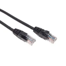 Патч-корд U/UTP, CAT 5e, RJ45-RJ45, 26AWG, LSZH, черный, 2м  REXANT (02-0102-2). Патч-корд UTP. Rexant