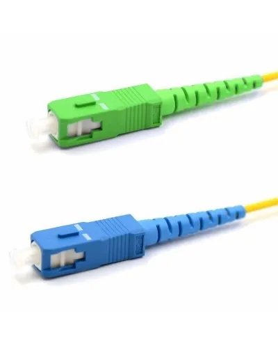 Патч-корд оптический переходной (SM), 9/125 (OS2), SC/APC-SC/UPC, (Simplex), LSZH, 10м REXANT (50-2062): Патч-корд оптический в Ульяновске