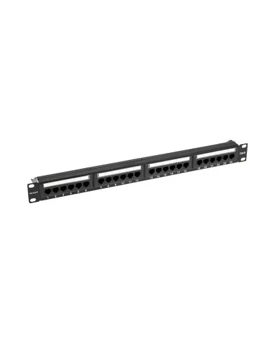 Панель коммутационная с кабельным органайзером 19, 1U, 24 порта, RJ-45, CAT 6, UTP REXANT PRO (02-0231). Патч-панель 19. Rexant в Ульяновске