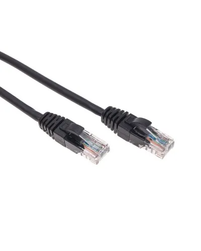 Патч-корд U/UTP, CAT 5e, RJ45-RJ45, 26AWG, LSZH, черный, 3м  REXANT (02-0102-3). Патч-корд UTP. Rexant в Ульяновске
