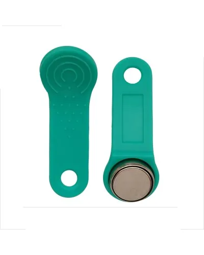 RW 1990 SLINEX (зеленый). Ключ электронный Touch Memory с держателем. SLINEX в Ульяновске