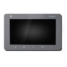SM-07N Cloud (Graphite) NEW. Монитор домофона цветной с функцией «свободные руки». SLINEX