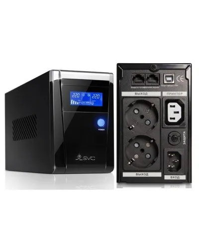 SVC V-650-F-LCD. Источник бесперебойного питания. SVC в Ульяновске