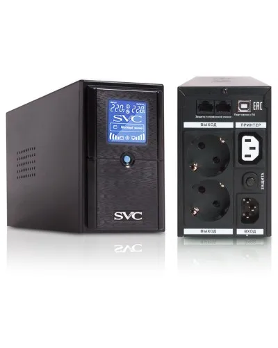 SVC V-500-L-LCD. Источник бесперебойного питания. SVC в Ульяновске