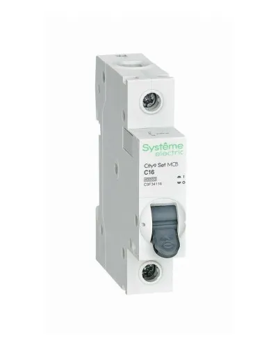 City9 Set 1P 16А 4.5kA С (C9F34116). Автоматический выключатель. Systeme Electric в Ульяновске