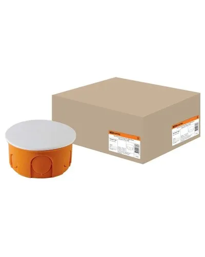 Распаячная коробка СП D80х40мм, крышка, IP20, TDM (SQ1402-1007). Распаячная коробка СП. TDM ЕLECTRIC в Ульяновске