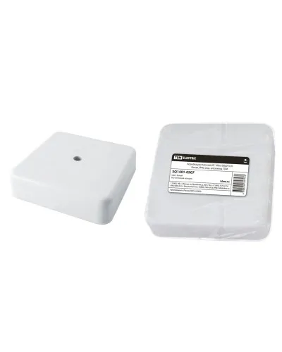 Коробка КР 100х100х29 ОП белая, IP40 (SQ1401-0907). Распаячная коробка. TDM ЕLECTRIC в Ульяновске