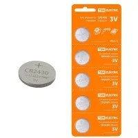 CR2430 Lithium 3V BP-5 TDM (SQ1702-0030). Элемент питания. TDM ЕLECTRIC