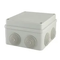 Коробка ОП 110х110х70мм, крышка на винтах, IP55, 8вх. (SQ1401-0114). Распаячная коробка. TDM ЕLECTRIC