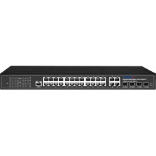 TR-NS24284C-400-24PoE. Коммутатор с PoE. Trassir