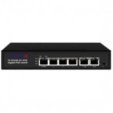 TR-NS1406-65-4POE. Коммутатор с PoE. Trassir