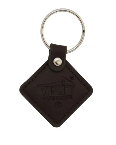 VIZIT-RF2.2 (Brown). Брелок proximity кожаный. VIZIT в Ульяновске