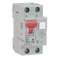 АВДТ YON MDR63 C16 2P 100mA (MDR63-23C16-A). Автоматический выключатель дифференциального тока. ДКС